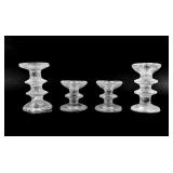 TIMO SERPANEVA GLASS CANDLESTICKS