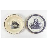 GEORGIAN CREAMWARE PLATES