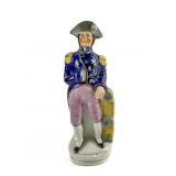 19TH C. STAFFORDSHIRE NAPOLEON FIGURE