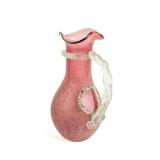 'OVERSHOT' GLASS PITCHER