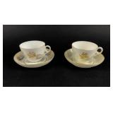 MINTON CUPS AND SAUCERS