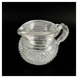 ANTIQUE CUT CRYSTAL PITCHER