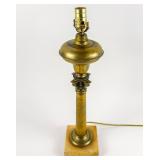 ART NOUVEAU COLUMN LAMP