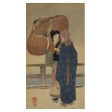 IKEDA SHOEN (AFTER) :WOODBLOCK PRINT