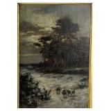 'BRITISH SCHOOL' PASTORAL PAINTING