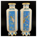 PAIR OF 19TH CENTURY VASES