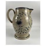 LARGE GEORGIAN PEARLWARE PITCHER