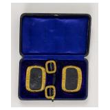 BOXED SET OF SHOE BUCKLES