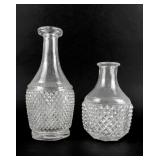 FLINT GLASS BOTTLES