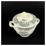 18TH C. BOWL AND COVER