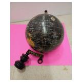 Vintage hand globe