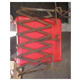 Vintage luggage rack for car