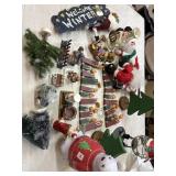 Box of Christmas Items