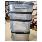 Plastic Storage with Drawers