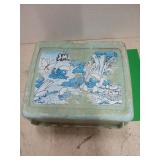 Vintage Thermos smurf lunchbox