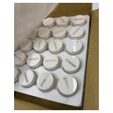 150 Sample Jars new