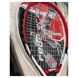 Wilson Tennis Racket with Cover