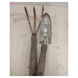 Vintage garden tools