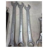 3 Large Stanley Wrenches