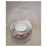 5 kitchen metal bowl set