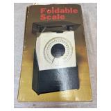 Foldable Scale