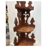 Wood Corner Shelf
