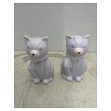 Ceramic Cat Salt And Pepper Shakers