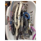 Basket of bike parts
