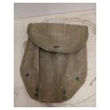 Vintage military shovel case
