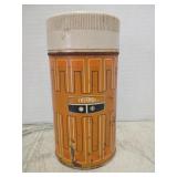 Vintage metal thermos
