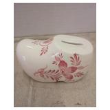 Ceramic piggy bank shoe