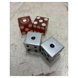 2 Pairs of Large Dice