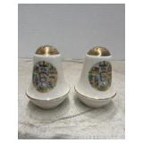 Georgia Ceramic Salt And Pepper Shakers