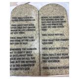 The Ten Commandments Hanging