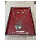 Grandmother Necklace and Earring Set