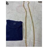 Chain Necklace 14 k plated