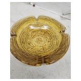 Vintage Glass Ashtray