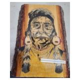 Native American Wood Art