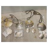 4 Necklace and earrings sets