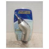 Battery powered screwdriver
