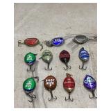 Custom bottle cap lures