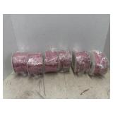 Lot Of Glitter Ribbon Rolls NIP