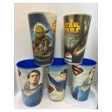 Movie Cups Superman and Star Wars