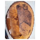 Buffalo Wood Art