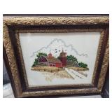 Framed NeedlePoint Picture