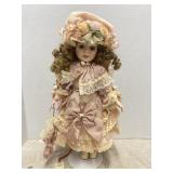 Vintage porcelain doll