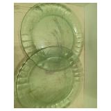 Coca cola glass plates