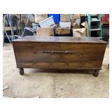 Vintage Cavalier Wooden Storage Chest