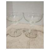 Bride and groom wine glasses
