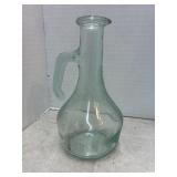 Green Glass Cruet